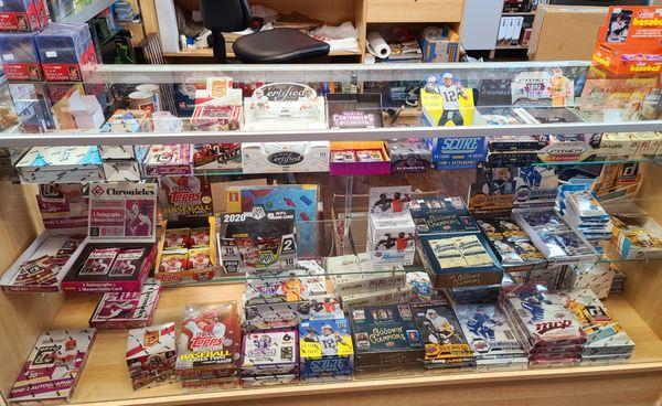 We carry a full line of Hobby Sports cards!  Come on in to see what we have!