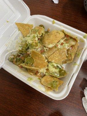 the regular nachos