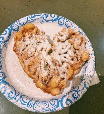 Small Plain Funnel Cake