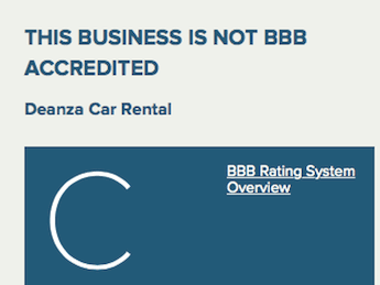 They have a "C"-"This business is not BBB accredited". Staff needs more training. May be hire other people who can be more professional.