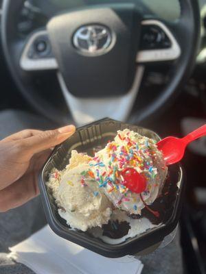 Chocolate Chip Cookie Sundae