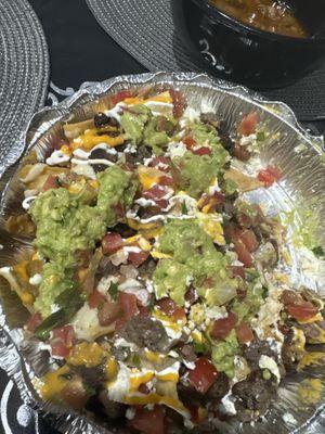 Nachos de res riquísimos