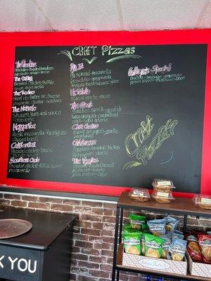 Menu board