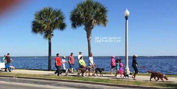 Sanford is a dog friendly city!