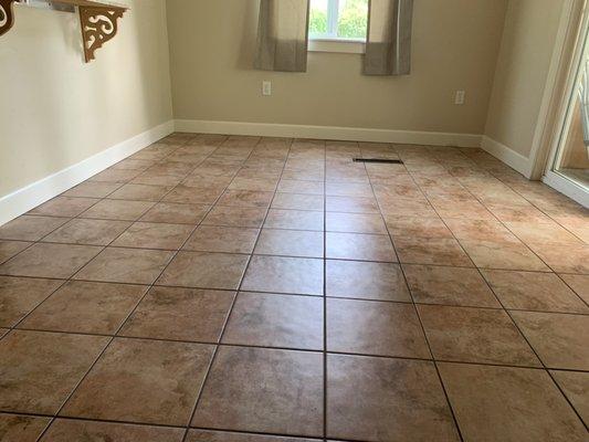 Tiles Floors Treatment