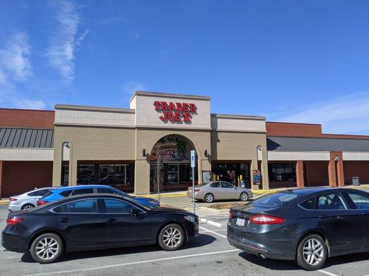 Where Stein Mart used to be. Plenty of parking!