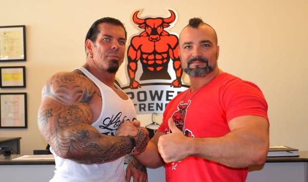 Rich Piana in Power Strength Gym