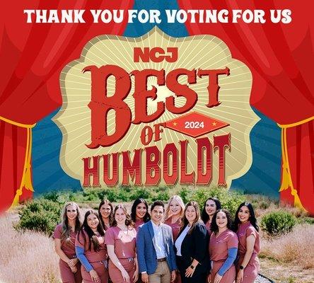 Voted Best of Humboldt