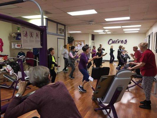 Curves Zumba Class