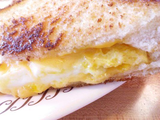 Egg and cheese melt