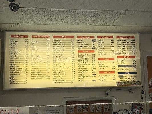 Menus and prices as of 4/25/21.