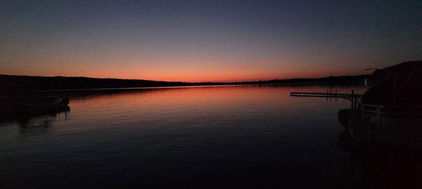 Honeoye Lake sunset