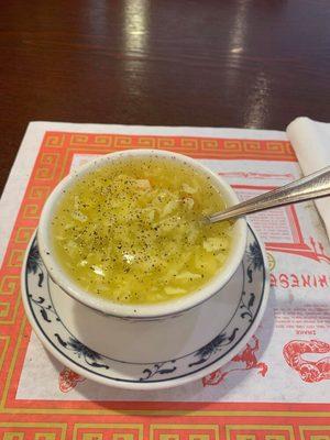 Egg drop soup