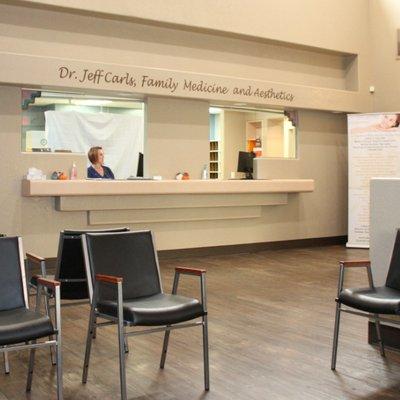 Dr. Jeffrey Carls Family Medicine and Aesthetics Front Office