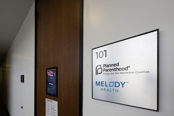 Melody Health Entrance