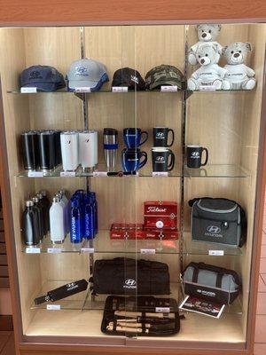 Hyundai parts display case