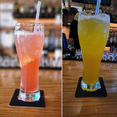 Hurricane Left Mango Right. Long Islands