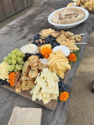 Gorgeous cheese platter