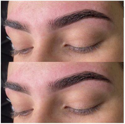 Brow wax & tint