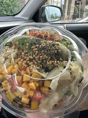 My personalized poke bowl