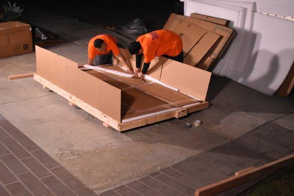 we do crating as well!