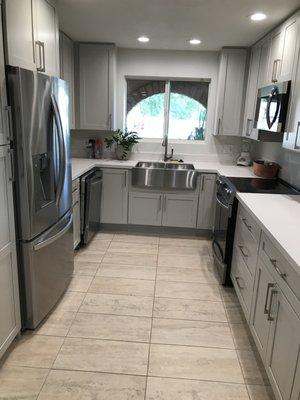 Amazing work on my kitchen remodel by tanner materials- Victor was extremely knowledgeable and made the whole process easy and effortless!!!