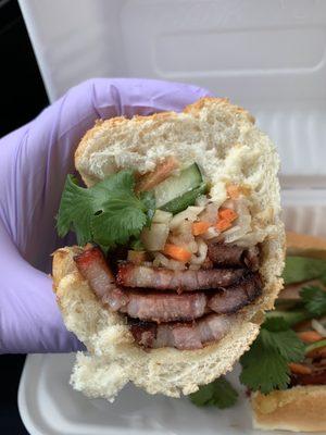 Pork belly Banh Mi