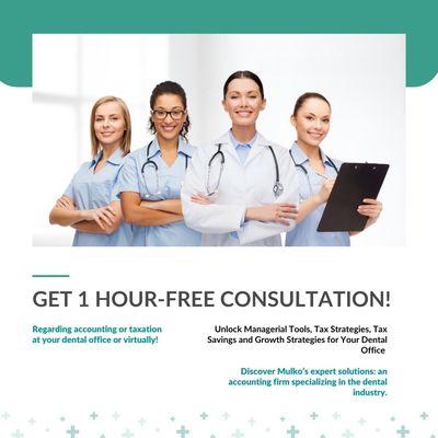 1 hour free consultation