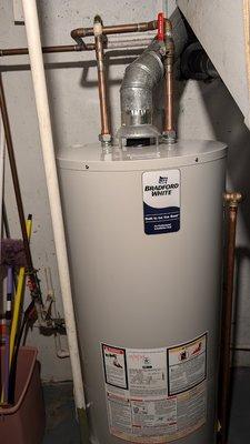 SLS installed water heater