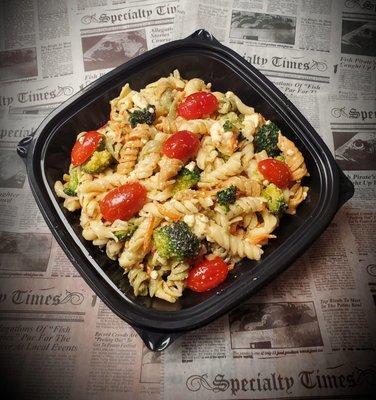 Homemade italian pasta salad