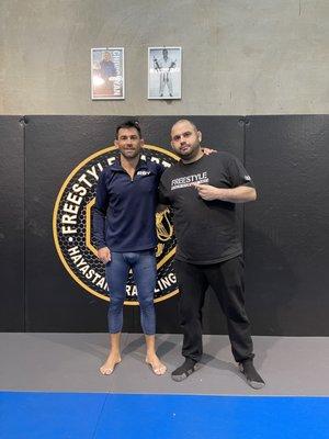 Former UFC Champion Dominick Cruz at Freestyle MMA