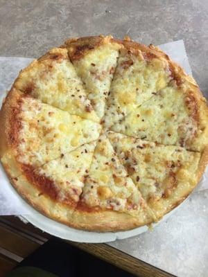 Plain personal pie pizza