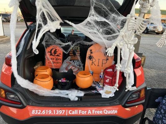 Happening now!  Come join us for Jerry Garcia, Harris County Constable Precinct 2 Trunk or Treat!