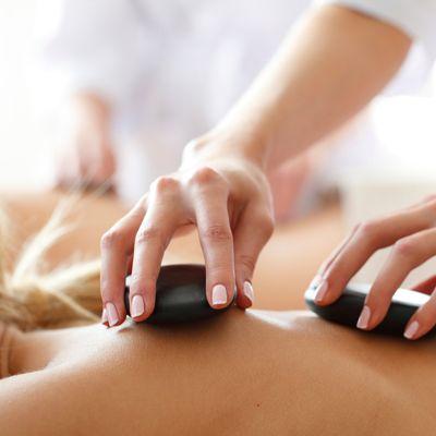 Couples Healing Hot Stone Massage