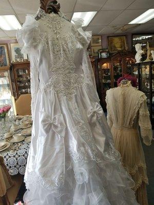 Vintage wedding gowns and acessories