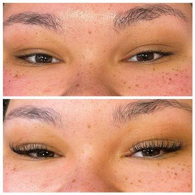 Eyelash extensions