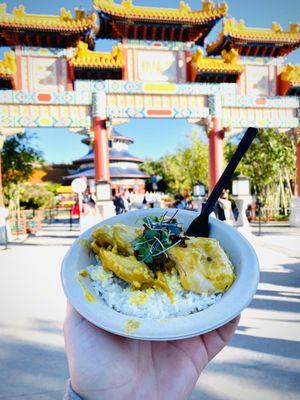 Curry Chicken Rice Bowl