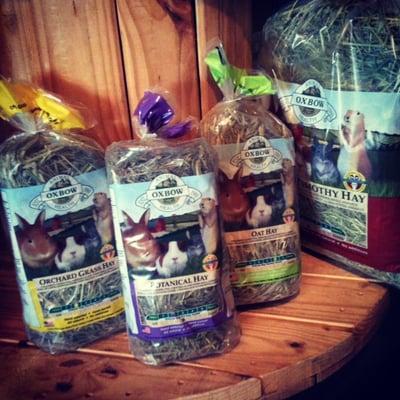 Offering Oxbow small animal products