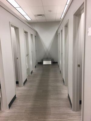 Ladies fitting rooms