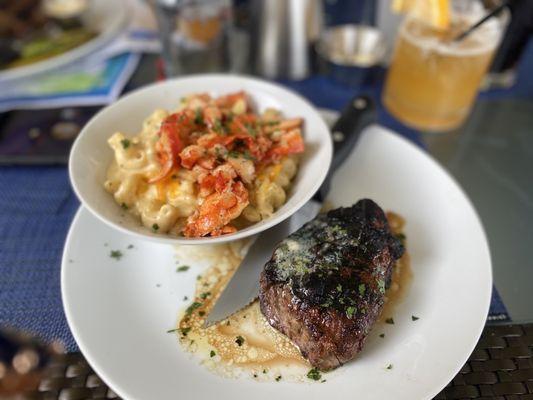 The Reserve - Dinner - Lobster Mac N Cheese & Sirloin