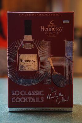 Hennessy so classic cocktails gift set *4/23/2021