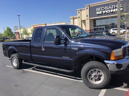 Just got my truck painted!  Get job, nice people and reasonable price!