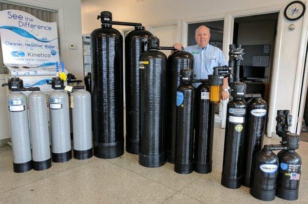 We have the largest selection of water treatment to fix any water problem.