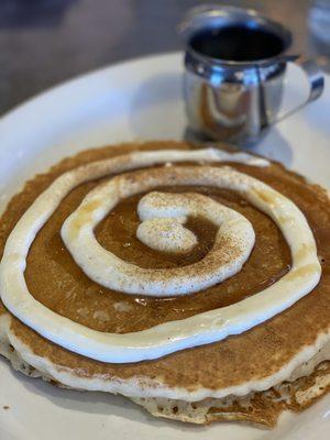 Cinnamon Swirl Pancakes