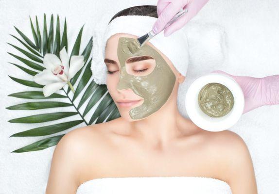 Facials are a gentle, soothing procedure that is customized to your skins needs. The face is steamed, exfoliated, moisturized and nourished.