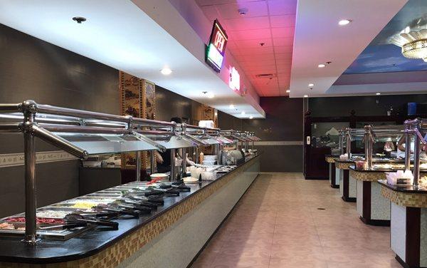 The hibachi and sushi buffet.