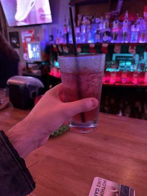 Cranberry vodka