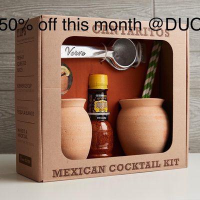 Create delicious and authentic Mexican cocktails with this kit at Danette'sUrbanOasis