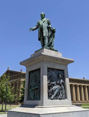 John W. Thomas monument