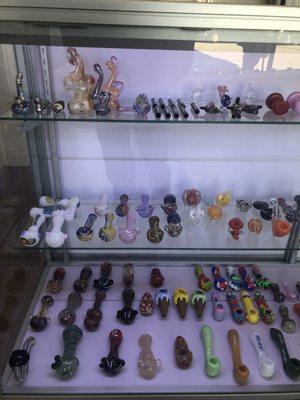 Some of our glass selection.